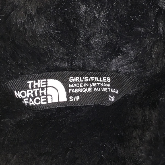 The North Face Girls’ Arctic Swirl Parka Black Down Puffer Winter Coat Sz S 7/8 - Picture 8 of 16